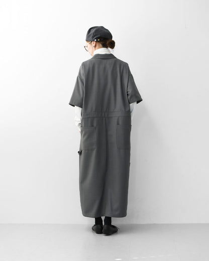 mizuiro ind [ミズイロ インド] painter like OP [1-250073] ペインターライクワンピース・LADY'S[2026ss]