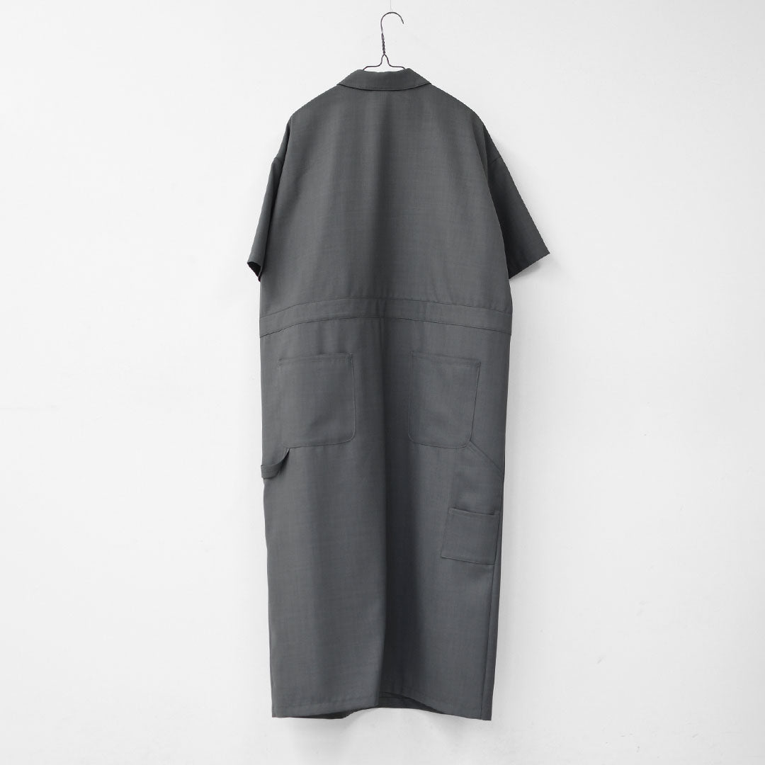 mizuiro ind [ミズイロ インド] painter like OP [1-250073] ペインターライクワンピース・LADY'S[2026ss]