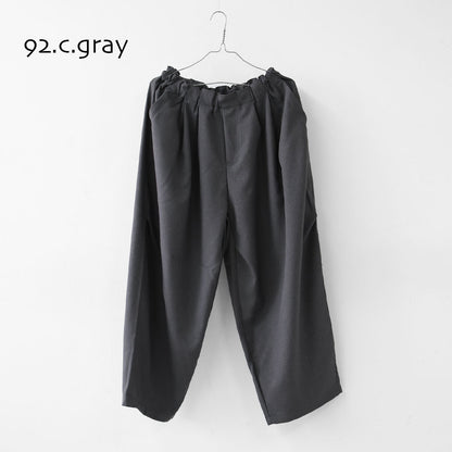 mizuiro ind [ミズイロ インド] wide cargo PT [1-260016] ワイドカーゴパンツ・LADY'S [2026SS]