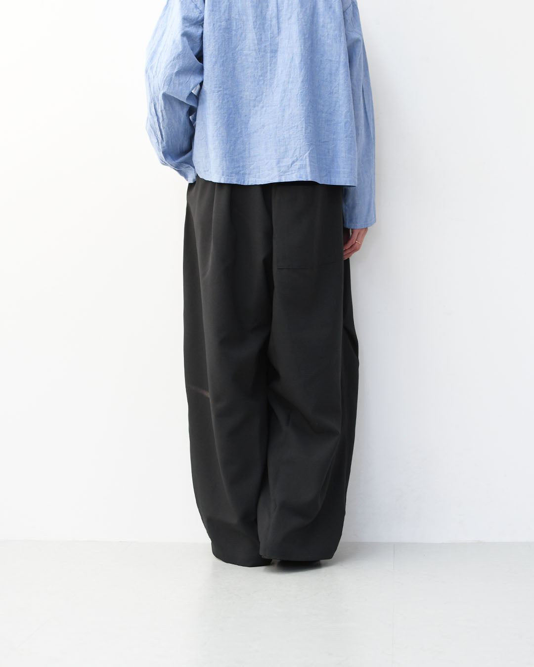 mizuiro ind [ミズイロ インド] wide cargo PT [1-260016] ワイドカーゴパンツ・LADY'S [2026SS]