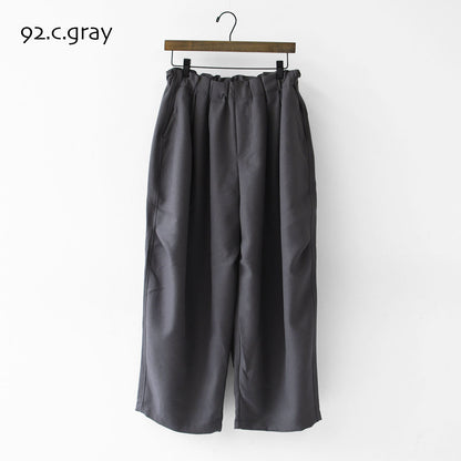 mizuiro ind [ミズイロ インド] wide cargo PT [1-260016A] ワイドカーゴパンツ・カーゴパンツ・ワイドパンツ・ルーズシルエット・LADY'S [2026SS]