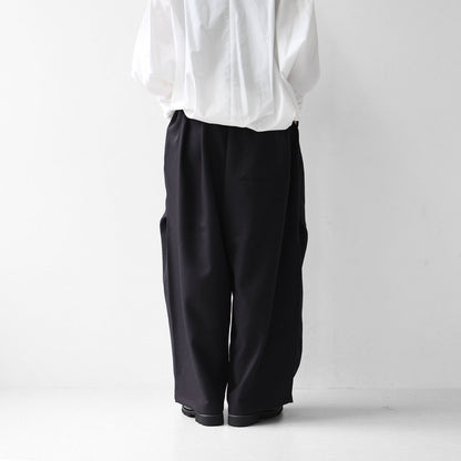 mizuiro ind [ミズイロ インド] wide cargo PT [1-260016A] ワイドカーゴパンツ・カーゴパンツ・ワイドパンツ・ルーズシルエット・LADY'S [2026SS]