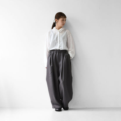 mizuiro ind [ミズイロ インド] wide cargo PT [1-260016A] ワイドカーゴパンツ・カーゴパンツ・ワイドパンツ・ルーズシルエット・LADY'S [2026SS]