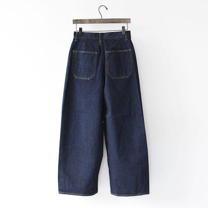 mizuiro ind [ミズイロ インド] high waist denim PT [1-260030] ハイウエストワイドデニム・LADY'S [2026SS]