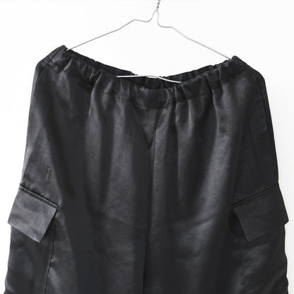 mizuiro ind [ミズイロ インド] satin cargo PT [1-260089] サテンカーゴパンツ・LADY'S [2026SS]