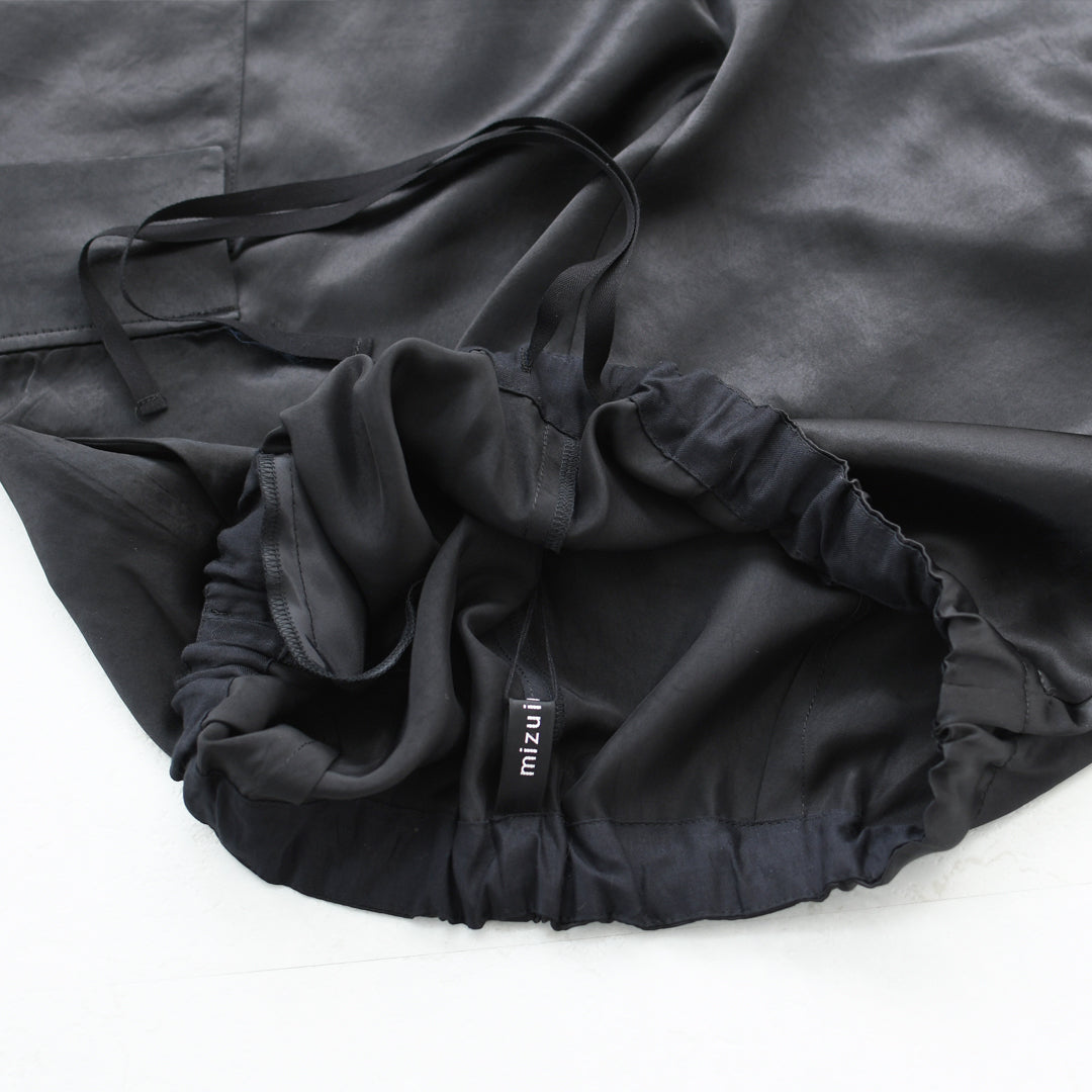 mizuiro ind [ミズイロ インド] satin cargo PT [1-260089] サテンカーゴパンツ・LADY'S [2026SS]