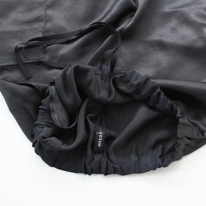 mizuiro ind [ミズイロ インド] satin cargo PT [1-260089] サテンカーゴパンツ・LADY'S [2026SS]