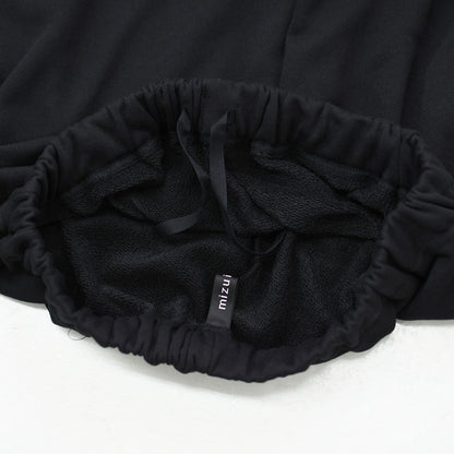 mizuiro ind [ミズイロ インド] fleece drawstring hem PT [1-260104] ドライフレンチテリードローストリングヘムパンツ・スウェットパンツ・ルーズシルエット・ワイドパンツ・ウエストゴム・カジュアル・LADY'S [2026SS]