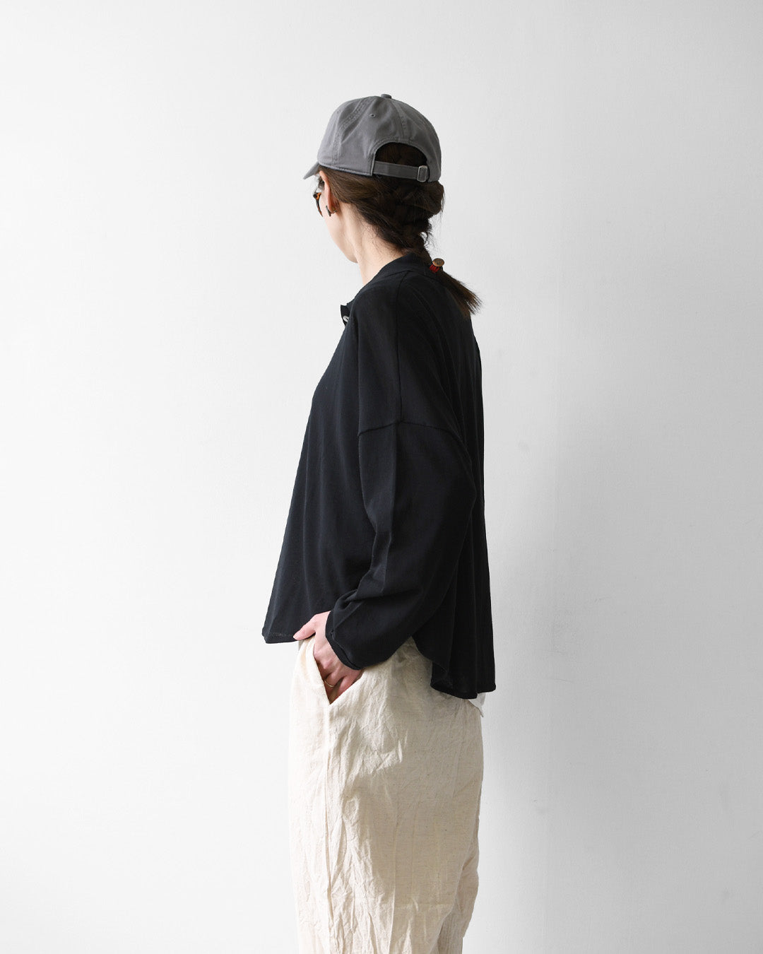 mizuiro ind [ミズイロ インド] shirt collar shirt C/D [2-220038] シャツカラーシャツカーディガン・カーディガン・ニットトップス・ワイドシルエット・LADY'S [2026SS]