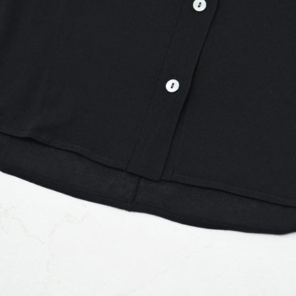 mizuiro ind [ミズイロ インド] shirt collar shirt C/D [2-220038] シャツカラーシャツカーディガン・カーディガン・ニットトップス・ワイドシルエット・LADY'S [2026SS]