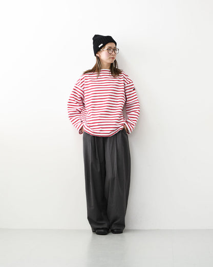 mizuiro ind [ミズイロ インド] wide tuck PT [2-260051] ワイドタックパンツ・ワイドパンツ・ワイドシルエット・テーパードシルエット・キレイ目・LADY'S [2026SS]