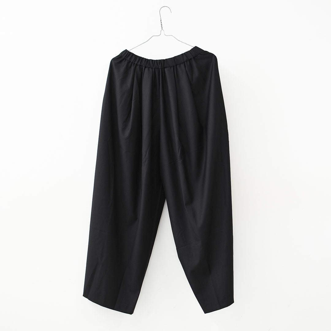 mizuiro ind [ミズイロ インド] wide tuck PT [2-260051] ワイドタックパンツ・ワイドパンツ・ワイドシルエット・テーパードシルエット・キレイ目・LADY'S [2026SS]