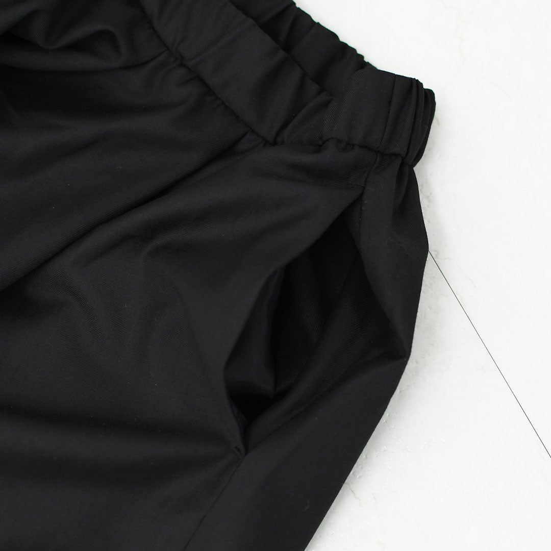 mizuiro ind [ミズイロ インド] wide tuck PT [2-260051] ワイドタックパンツ・ワイドパンツ・ワイドシルエット・テーパードシルエット・キレイ目・LADY'S [2026SS]