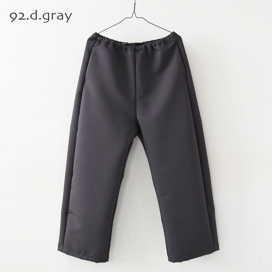 mizuiro ind [ミズイロ インド] easy PT [2-260098] イージーパンツ・ルーズシルエット・ワイドパンツ・ウエストゴム・カジュアル・きれいめ・LADY'S [2026SS]