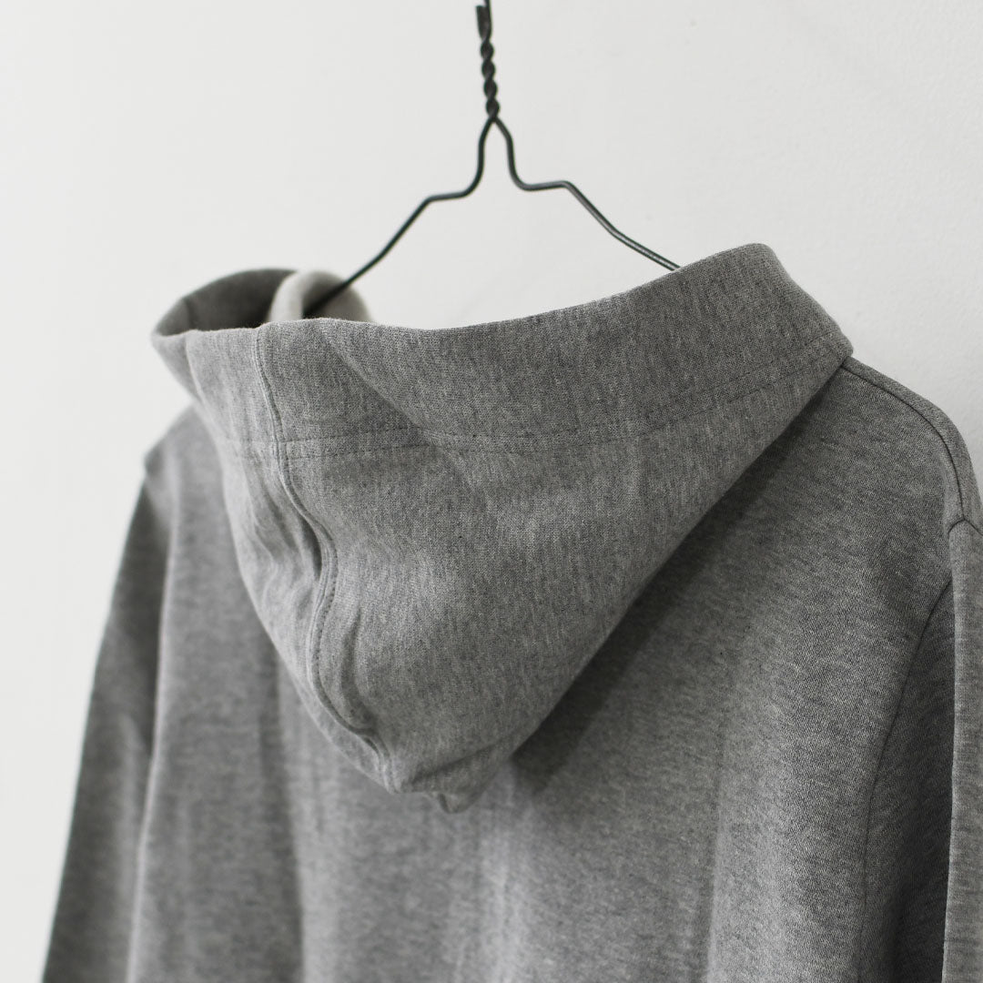 mizuiro ind [ミズイロ インド] brushed back zip hoodie [3-210057] ブラッシュバックジップフーディー・裏起毛・ジップパーカー・コンパクトシルエット・ジャスト感・シンプル・モード・LADY'S [2025AW]