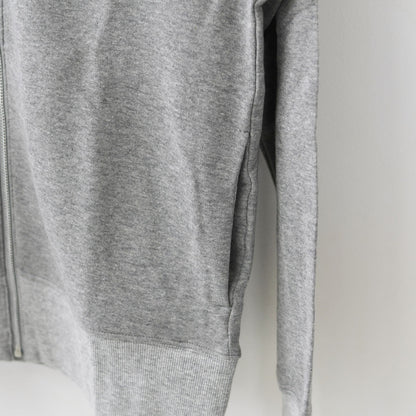 mizuiro ind [ミズイロ インド] brushed back zip hoodie [3-210057] ブラッシュバックジップフーディー・裏起毛・ジップパーカー・コンパクトシルエット・ジャスト感・シンプル・モード・LADY'S [2025AW]