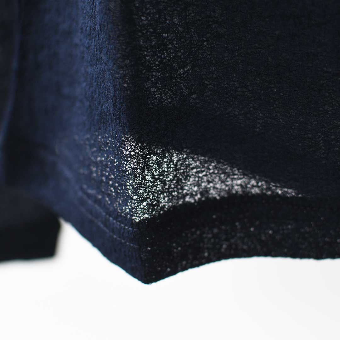 mizuiro ind [ミズイロ インド] lace jacquard P/O [3-210070] レースジャカードプルオーバー・クルーネック・長袖・LADY'S [2026AW]