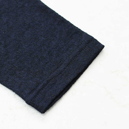 mizuiro ind [ミズイロ インド] lace jacquard P/O [3-210070] レースジャカードプルオーバー・クルーネック・長袖・LADY'S [2026AW]