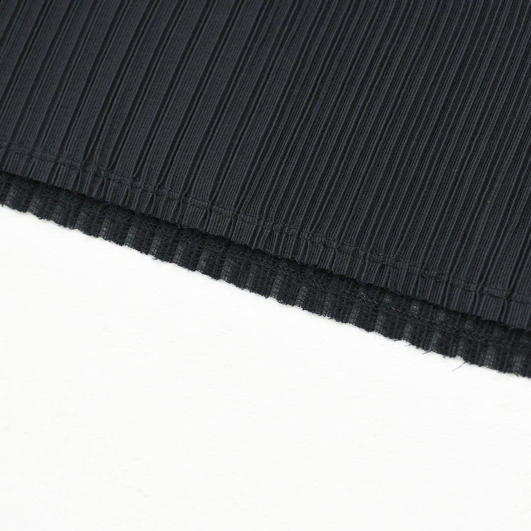 mizuiro ind [ミズイロ インド] pleats like crew neck P/O [3-210071] プリーツライククルーネックプルオーバー・クルーネック・長袖・LADY'S[2026AW]