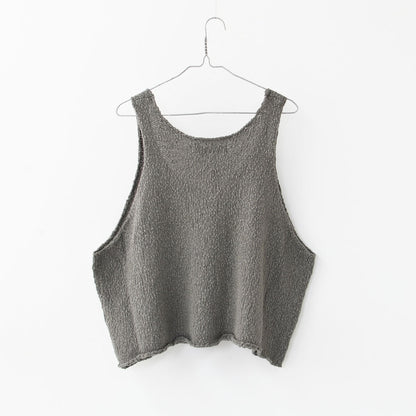 mizuiro ind [ミズイロ インド] Lily-yarn vest [3-220118] リリーヤーンベスト・ベスト・ニットベスト・スラブニット・LADY'S [2025AW]