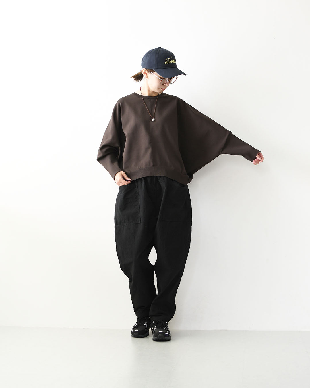 mizuiro ind [ミズイロ インド] cocoon P/O [3-220162] コクーンプルオーバー・コクーンシルエット・プルオーバー・長袖・ニット・無地・LADY'S [2026AW]