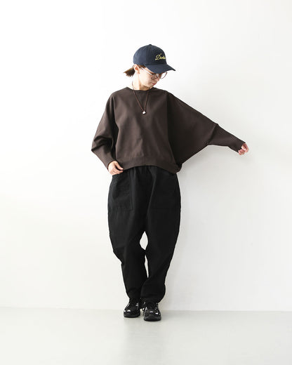 mizuiro ind [ミズイロ インド] cocoon P/O [3-220162] コクーンプルオーバー・コクーンシルエット・プルオーバー・長袖・ニット・無地・LADY'S [2026AW]