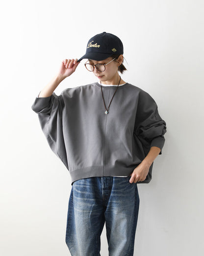 mizuiro ind [ミズイロ インド] cocoon P/O [3-220162] コクーンプルオーバー・コクーンシルエット・プルオーバー・長袖・ニット・無地・LADY'S [2026AW]