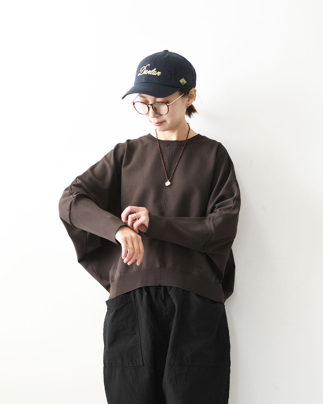 mizuiro ind [ミズイロ インド] cocoon P/O [3-220162] コクーンプルオーバー・コクーンシルエット・プルオーバー・長袖・ニット・無地・LADY'S [2026AW]
