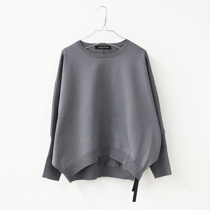mizuiro ind [ミズイロ インド] cocoon P/O [3-220162] コクーンプルオーバー・コクーンシルエット・プルオーバー・長袖・ニット・無地・LADY'S [2026AW]