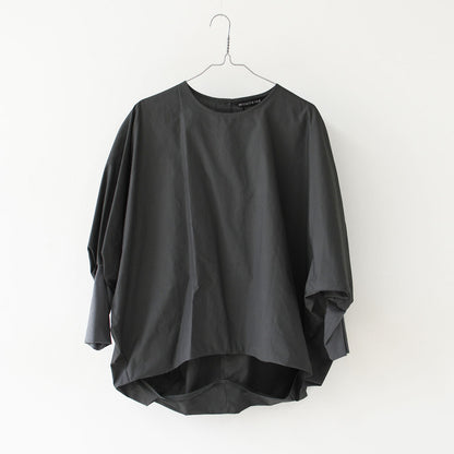 mizuiro ind [ミズイロ インド] crew neck cocoon P/O [3-230082] クルーネックコクーンプルオーバー [2025AW]