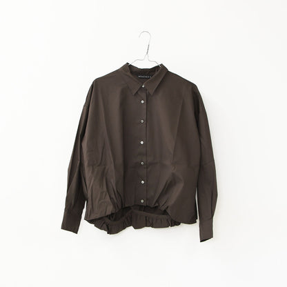 mizuiro ind [ミズイロ インド] ballon shirt [3-230094] バルーンシャツ [2025AW]