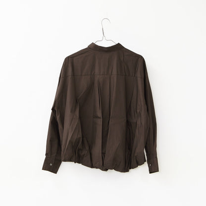 mizuiro ind [ミズイロ インド] ballon shirt [3-230094] バルーンシャツ [2025AW]