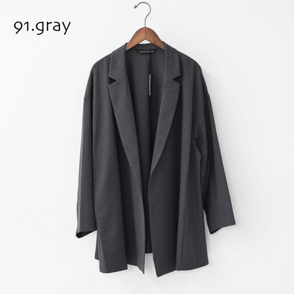 mizuiro ind [ミズイロ インド] tailored shirt JK [3-230103] テーラードシャツジャケット [2025AW]