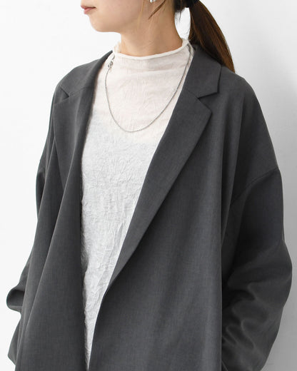 mizuiro ind [ミズイロ インド] tailored shirt JK [3-230103] テーラードシャツジャケット [2025AW]