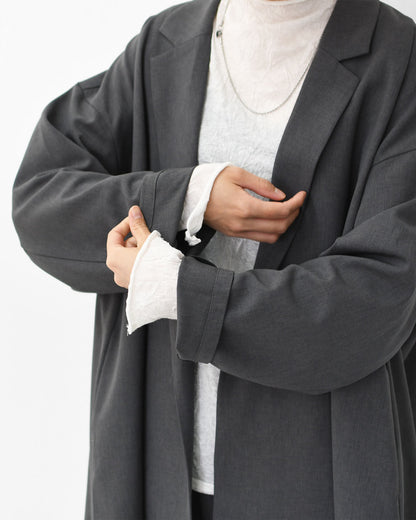 mizuiro ind [ミズイロ インド] tailored shirt JK [3-230103] テーラードシャツジャケット [2025AW]