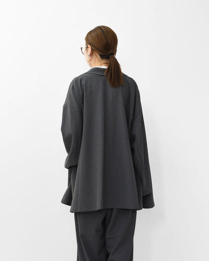 mizuiro ind [ミズイロ インド] tailored shirt JK [3-230103] テーラードシャツジャケット [2025AW]