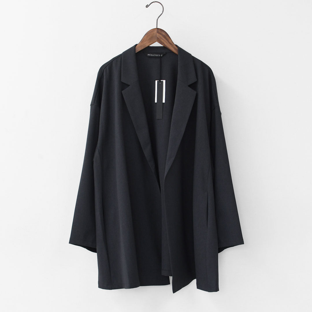 mizuiro ind [ミズイロ インド] tailored shirt JK [3-230103] テーラードシャツジャケット [2025AW]