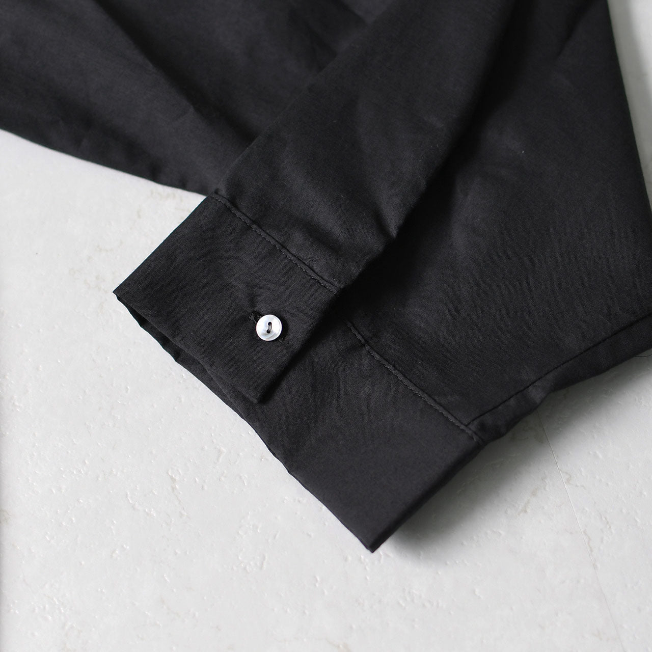 mizuiro ind [ミズイロ インド] gathered stand collar shirt [3-230106] ギャザースタンドカラーシャツ [2025AW]