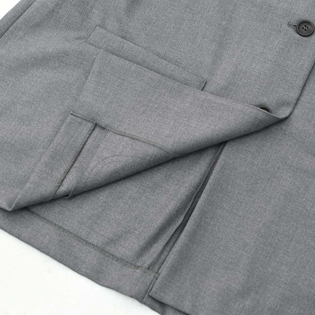 mizuiro ind [ミズイロ インド] deep V neck wide vest [3-230108] ディープVネックワイドベスト・ベスト・Vネックベスト・ワイドシルエット・ゆったりシルエット・LADY'S [2025AW]