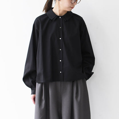 mizuiro ind [ミズイロ インド] double collars shirt [3-230120] ダブルカラーシャツ [2025AW]