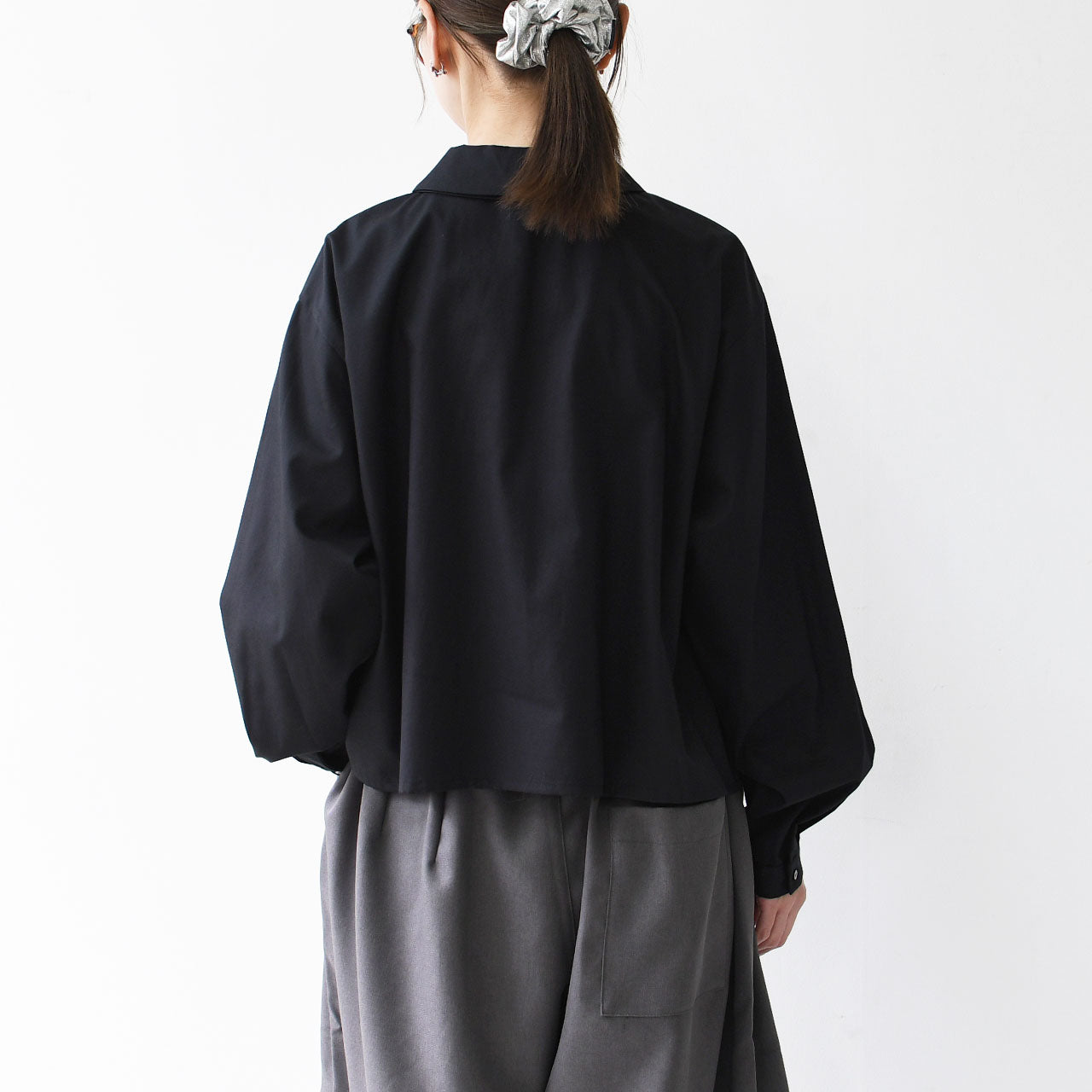 mizuiro ind [ミズイロ インド] double collars shirt [3-230120] ダブルカラーシャツ [2025AW]