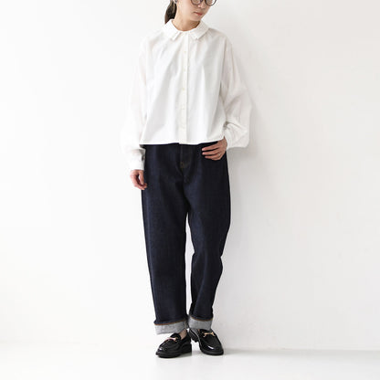 mizuiro ind [ミズイロ インド] double collars shirt [3-230120] ダブルカラーシャツ [2025AW]