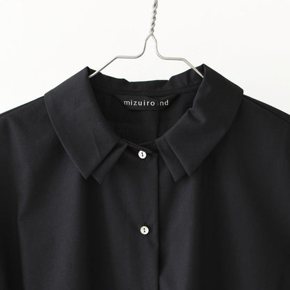 mizuiro ind [ミズイロ インド] double collars shirt [3-230120] ダブルカラーシャツ [2025AW]