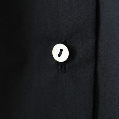 mizuiro ind [ミズイロ インド] pleats collar shirt [3-230124] プリーツ カラー シャツ・プリーツ襟・無地・シンプル・キレイめ・LADY'S [2026AW]