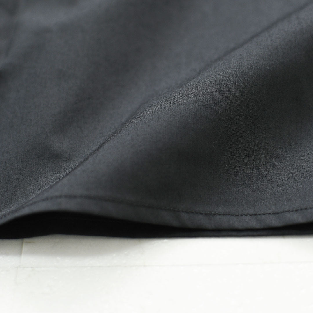 mizuiro ind [ミズイロ インド] pleats collar shirt [3-230124] プリーツ カラー シャツ・プリーツ襟・無地・シンプル・キレイめ・LADY'S [2026AW]