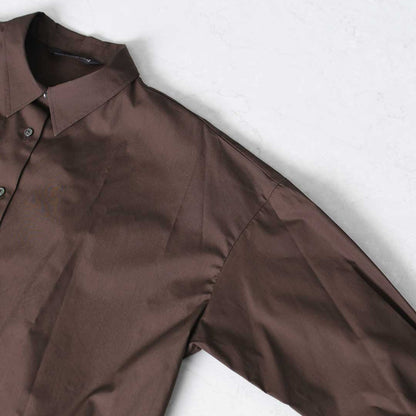 mizuiro ind [ミズイロ インド] long sleeve ballon shirt [3-230132] ロングスリーブバルーンシャツ・コットンシャツ・カジュアル・きれいめ・長袖・LADY'S [2026AW]