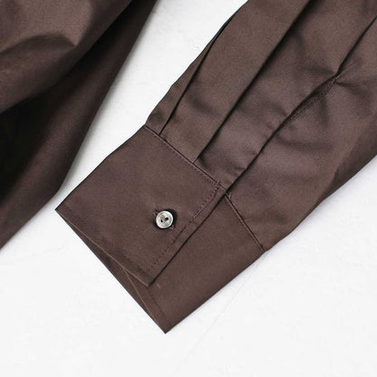 mizuiro ind [ミズイロ インド] long sleeve ballon shirt [3-230132] ロングスリーブバルーンシャツ・コットンシャツ・カジュアル・きれいめ・長袖・LADY'S [2026AW]