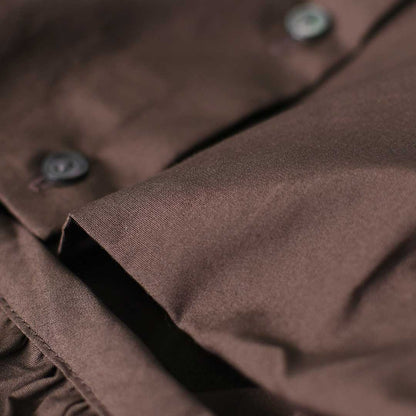 mizuiro ind [ミズイロ インド] long sleeve ballon shirt [3-230132] ロングスリーブバルーンシャツ・コットンシャツ・カジュアル・きれいめ・長袖・LADY'S [2026AW]