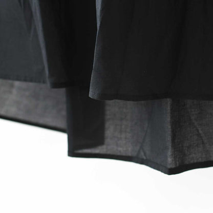 mizuiro ind [ミズイロ インド] hooded gather neck shirt [3-230133] フーデッド ギャザーネック シャツ ・フードシャツ・ワイドシルエット・ゆったりシルエット・LADY'S [2026AW]