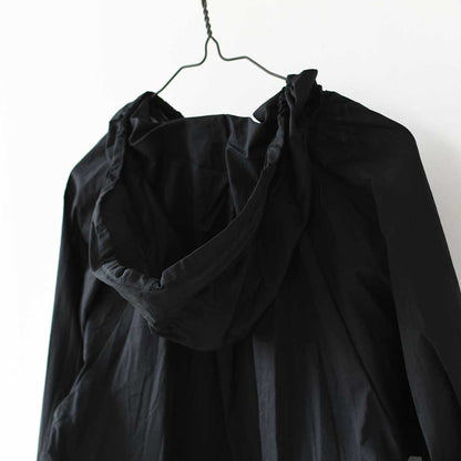 mizuiro ind [ミズイロ インド] hooded gather neck shirt [3-230133] フーデッド ギャザーネック シャツ ・フードシャツ・ワイドシルエット・ゆったりシルエット・LADY'S [2026AW]